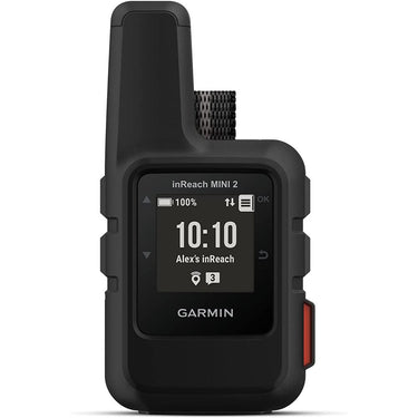 Garmin inReach Mini 2 Portable Satellite GPS Navigator (Black) w/ Warranty Bundle