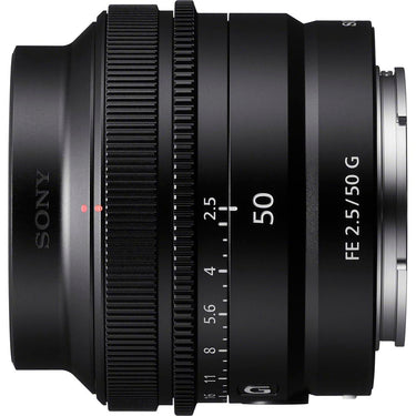 Sony FE 50mm F2.5 G Full Frame Ultra Compact Prime G Lens for E-Mount - Open Box