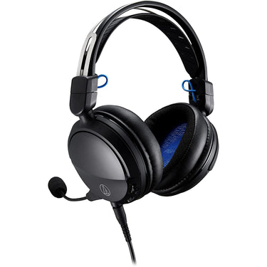 Audio-Technica ATH-GL3 High-Fidelity Closed-Back Wired Gaming Headset, Black