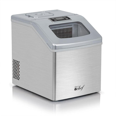 Deco Chef Countertop Portable Ice Maker 40 lb/Day Steel with Extended Warranty