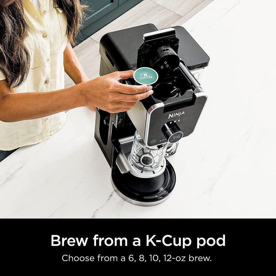 Ninja DualBrew Pro Specialty 12-Cup Drip Coffee Maker (Factory Refurbished)
