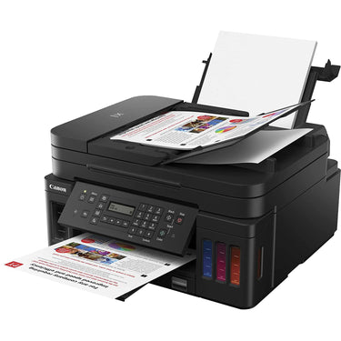 Canon PIXMA G7020 All-In-1 MegaTank Wireless Printer Copy Scan Fax Photo Office Bundle
