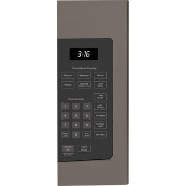 GE 1.6 Cu. Ft. Over-the-Range Microwave Oven Slate with 2 Year Extended Warranty