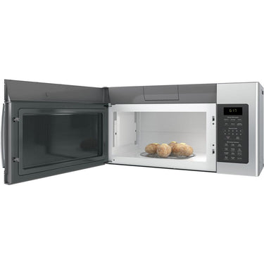 GE 1.7 Cu. Ft. Over-the-Range Sensor Microwave Oven Steel with 2 Year Warranty