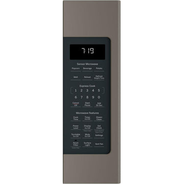 GE 1.9 Cu. Ft. Over-the-Range Sensor Microwave Oven Slate with 2 Year Warranty