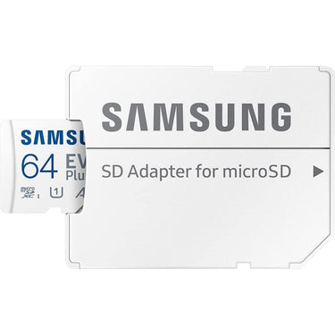 Samsung EVO Plus and Adapter microSDXC Memory Card, 64GB (MB-MC64KA/AM)