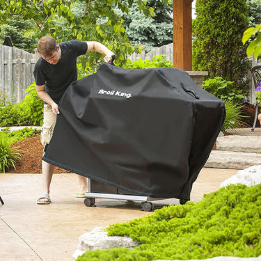 Broil King 63in Premium PVC Polyester Cover, Weather Resistant Open Box