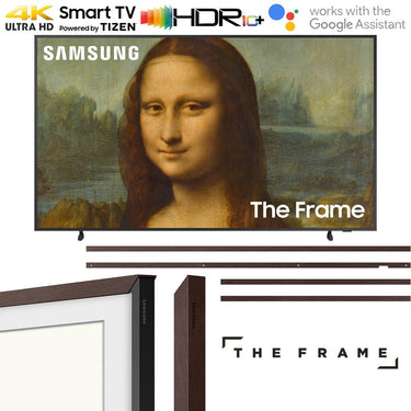 Samsung 75" The Frame QLED 4K UHD Quantum HDR Smart TV with Customizable Bezel