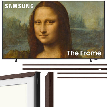 Samsung 75" The Frame QLED 4K UHD Quantum HDR Smart TV with Customizable Bezel