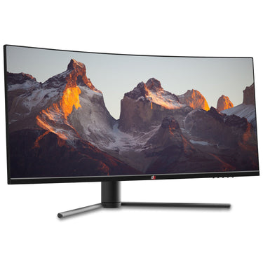 Deco Gear 34" 2560x1080 Color Accurate Curved Monitor with HDR400 - Refurbished