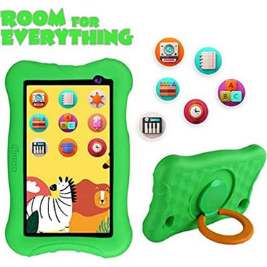 Contixo 7" Kids Tablet, IPS, 2GB/32GB, Dual Cameras with Stylus Pen Open Box