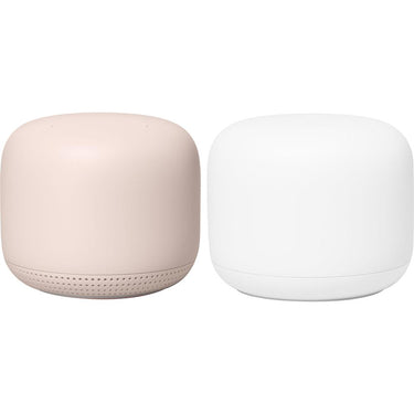 Google Nest Wifi Router Dual Band Mesh System AC2200 + Access Point 2-Pack - Open Box