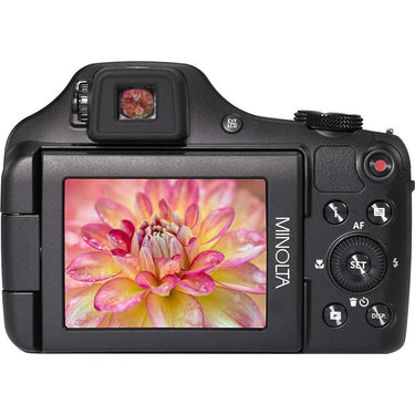 Minolta MN67Z 20MP / 1080p HD Bridge Digital Camera w/67x Optical Zoom (Black) Open Box