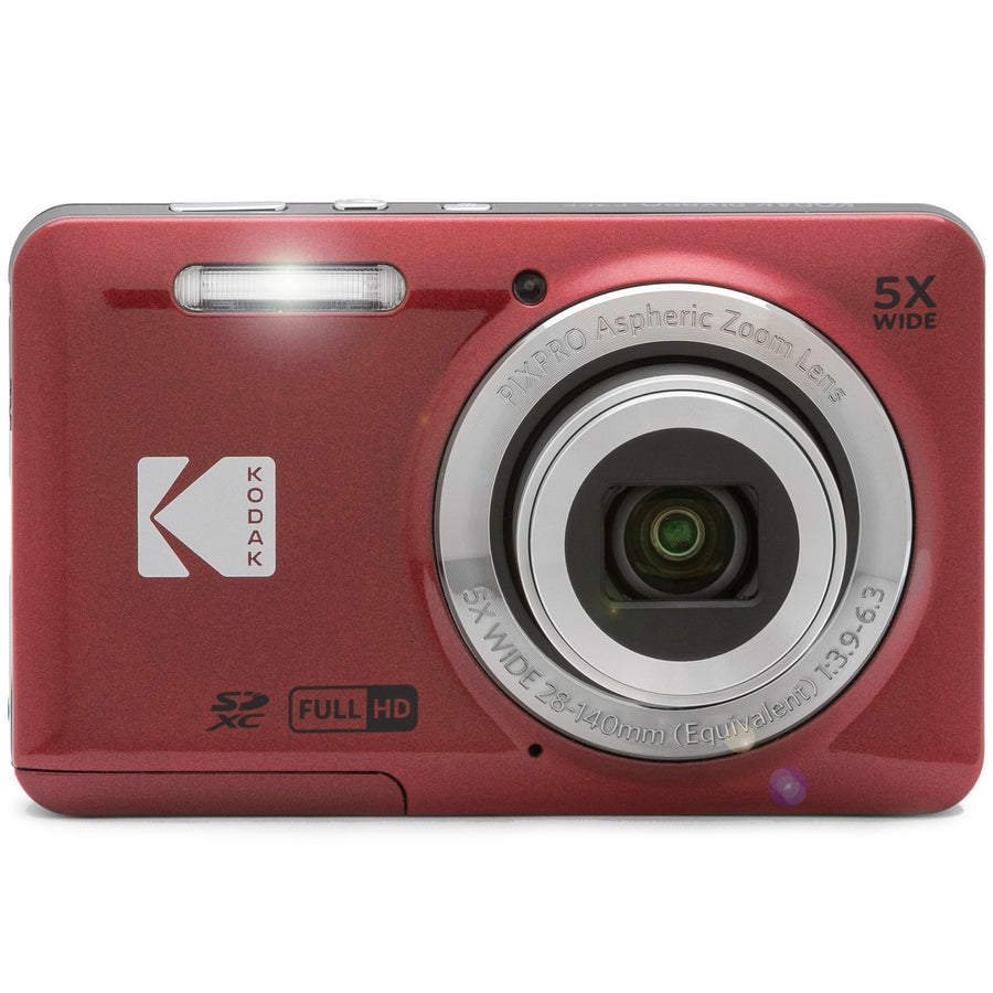 Kodak PIXPRO FZ55 Digital Camera, Red
