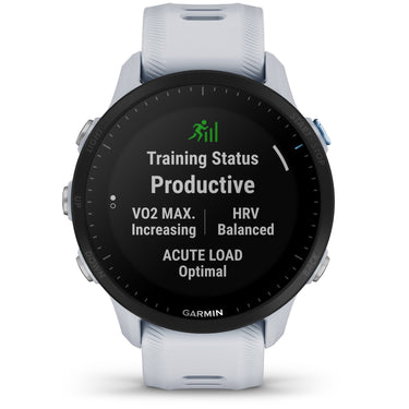Garmin Forerunner 955 GPS Smartwatch, Whitestone