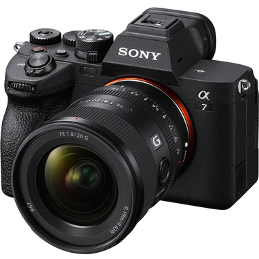 Sony a7 IV Full Frame Mirrorless Camera + FE 20mm F1.8 G Lens Kit SEL20F18G Bundle