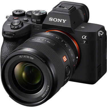Sony a7 IV Full Frame Mirrorless Camera + FE 35mm F1.4 GM + 28-70mm 2 Lens Kit Bundle