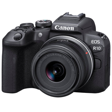Canon EOS R10 Mirrorless APS-C Camera with RF-S 18-45MM F4.5-6.3 IS STM Lens 5331C009