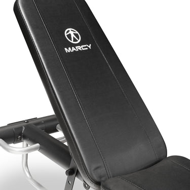 Marcy Multipurpose Utility Adjustable Weight Bench + Wireless Sport Earbuds