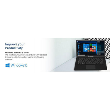 Hyundai Thinnote-A 14.1" Intel Celeron Apollo Lake N3350 4/64GB Laptop Open Box