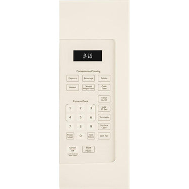 General Electric 1.6 Cu. Ft. Over-the-Range Microwave Oven, Bisque - Open Box