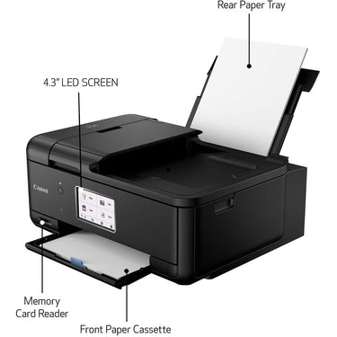 Canon TR8620a Wireless All-in-One Printer, Scanner, Copier, Fax Machine - 4451C032