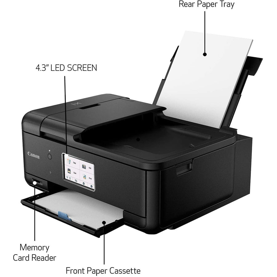 Canon TR8620a Wireless All-in-One Printer, Scanner, Copier, Fax Machine - 4451C032