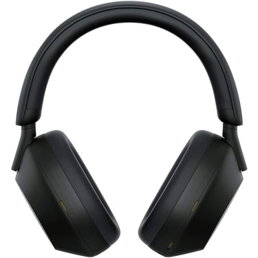 Sony WH-1000XM5 Wireless Noise Canceling Headphones, Black + Wood Headphone Stand