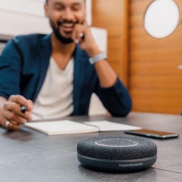 BeyerDynamic SPACE Wireless Bluetooth Personal Speakerphone, Charcoal