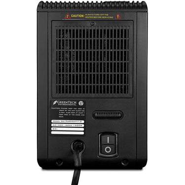 Greentech pureHeat 2-in-1 Indoor Heater/Air Purifier Black with 1 Year Warranty