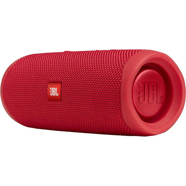 JBL Flip 5 Portable Waterproof Bluetooth Speakers Red + 1 Year Protection Pack