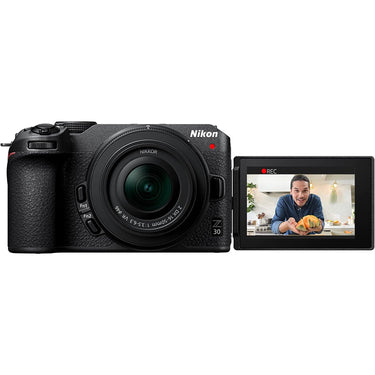 Nikon Z30 Mirrorless Camera Body 4K UHD + NIKKOR Z DX 16-50mm F3.5-6.3 VR Lens Bundle