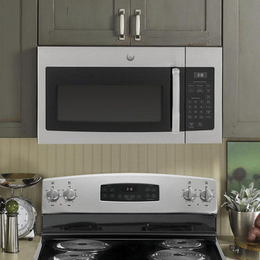 GE 1.6 Cu. Ft. Over-the-Range Microwave Oven, Stainless Steel - Open Box