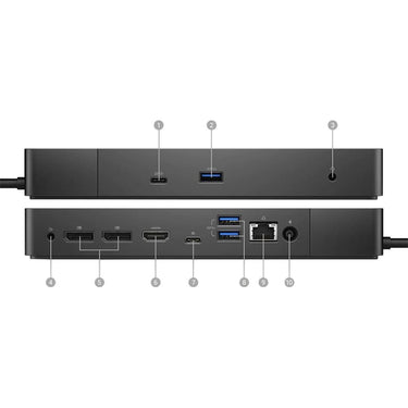 Dell 180W Docking Station with USB-C and HDMI and Displayport - DOCK-WD19 - Open Box