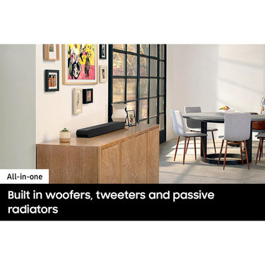 Samsung HW-S50B 3.0ch All-in-One Soundbar w/ Dolby 5.1 DTS Virtual:X 2022 - Open Box