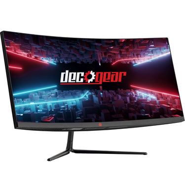 Deco Gear 30" Curved Monitor, 200Hz, 1ms MPRT, 2560x1080, for Professionals, Gaming 3-Pack