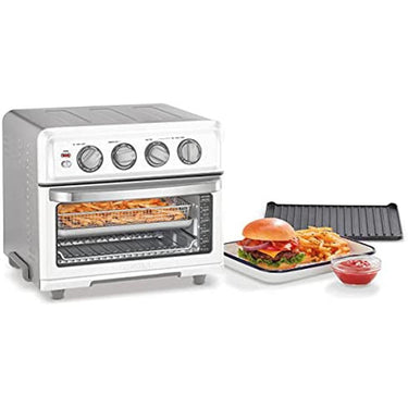 Cuisinart AirFryer Toaster Oven with Grill White + Heat Resistant Oven Mitt Pair
