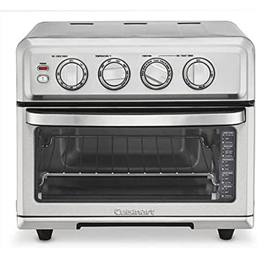 Cuisinart AirFryer Toaster Oven with Grill Steel + Heat Resistant Oven Mitt Pair