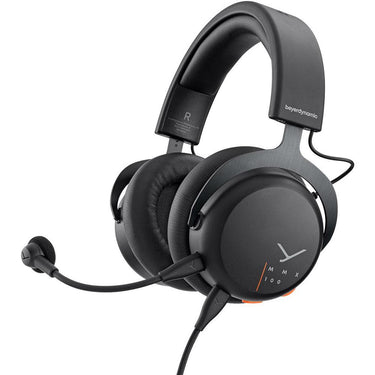 BeyerDynamic MMX 100 Closed Back Analog Gaming Headset, Black w/ Accessory Bundle
