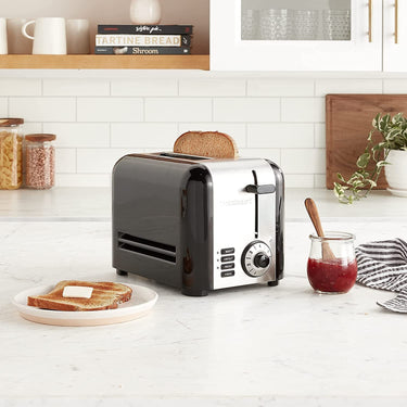 Cuisinart 2-Slice Compact Stainless Toaster, Brushed Stainless (CPT-320P1)