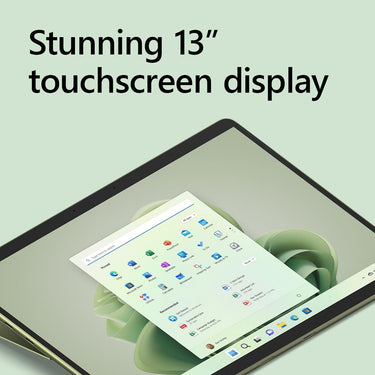 Microsoft Surface Pro 9 13" Touch Tablet, Intel i7, 16GB/256GB, Forest (QIL-00052)