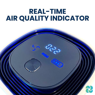 KIKI Pure Pro Personal Air Purifier/Ionizer - White (2-Pack)