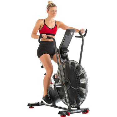 Schwinn 100625 AD7 Airdyne Excersize Bike w/ Accessories Bundle
