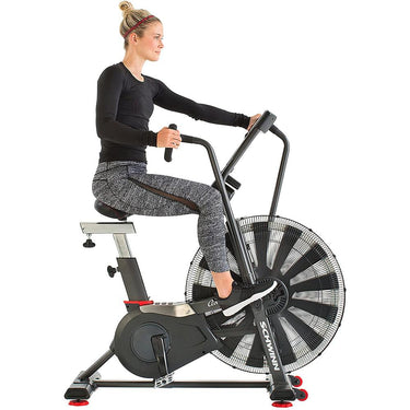 Schwinn 100625 AD7 Airdyne Excersize Bike w/ Accessories Bundle
