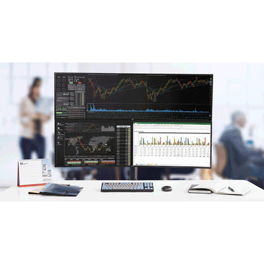 LG 49 Inch 32:9 UltraWide Dual QHD IPS Curved LED Monitor with HDR 10 - Open Box