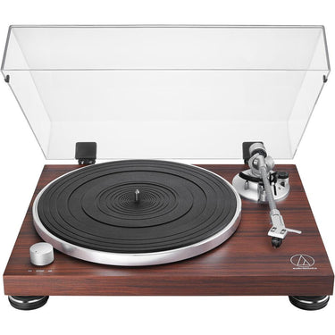 Audio-Technica AT-LPW50BT-RW Bluetooth Turntable Manual Belt-Drive 33/45 (Rosewood)