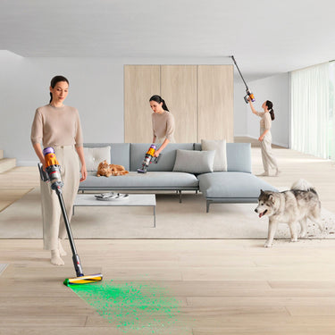 Dyson V12 Detect Slim Cordless Bagless Stick Vacuum (Yellow/Nickel)