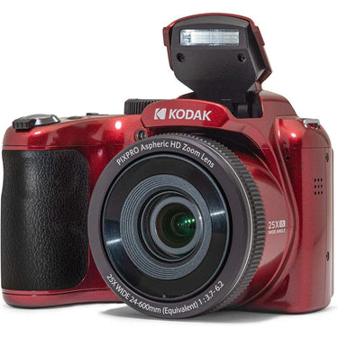 Kodak PIXPRO Astro Zoom 16MP Digital Camera 25X Zoom Red with 32GB Memory Card