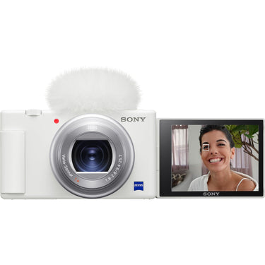 Sony ZV-1 Compact Digital Vlogging 4K Camera for Content Creators & Vloggers DCZV1/W