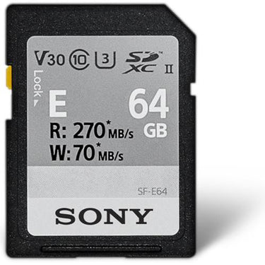Sony Vlogger Kit ACCVC1 GP-VPT2BT Shooting Grip with Wireless Remote Commander + 64GB